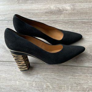 Sabine Suede Leather Interchangeable Heels